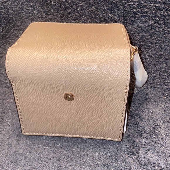 NWT Coach Crossgrain Leather Trifold Small Wallet - Picture 5 of 8